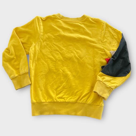 Toddler Boys Dinosaur Sweatshirt – T-Rex Pullover Crewneck Sz 5 – Cozy & Fun - Picture 2 of 7